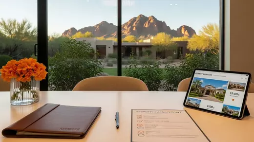 Private Arcadia luxury real estate consultation defining lifestyle goals, budget, and ideal home features