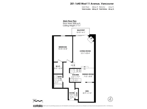 1640 W 11th AVE #201, Vancouver, BC V6J 2B9