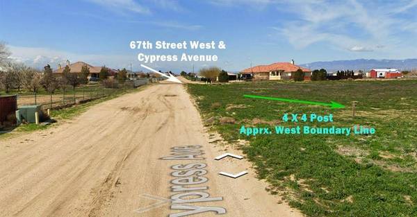 Cypress Avenue AVE, Rosamond, CA 93560