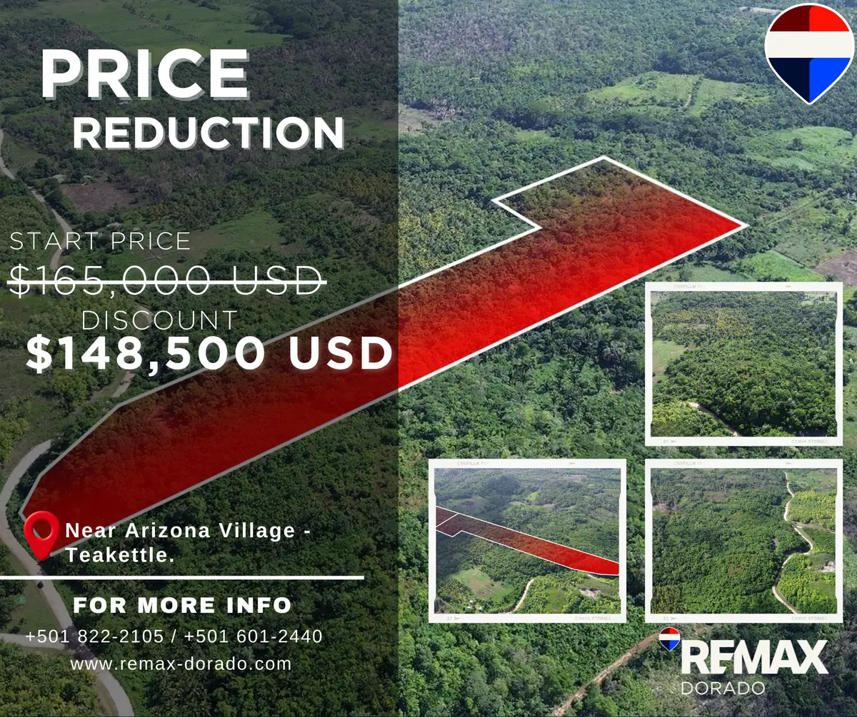 PRICE REDUCTION 30.102-Acre Virgin Land; Arizona Village