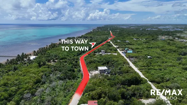 Oversized Roadfront Lot – North Ambergris Caye - 3.5 Miles from Secret Beach Junction, Ambergris Caye.,