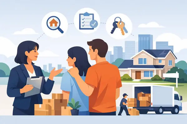 feature image of What a Real Estate Agent Does for Your Move