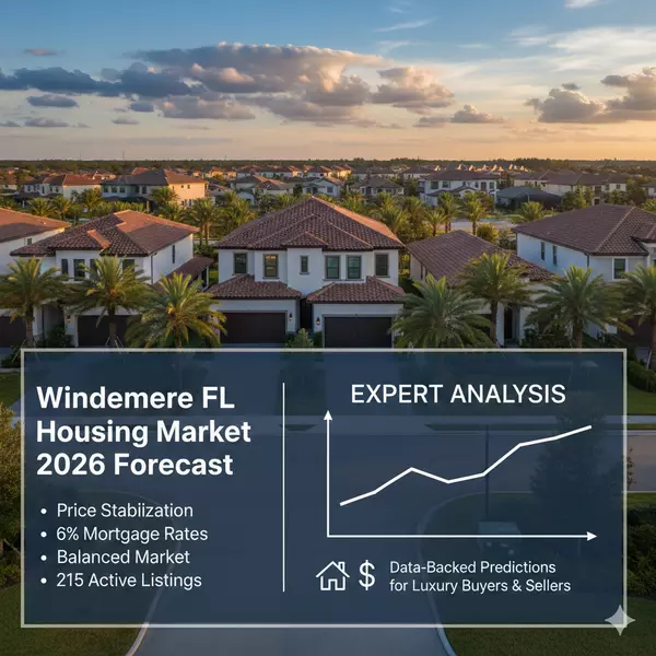 feature image of Windermere FL Housing Market 2026: Prices, Trends &amp; Expert Forecast