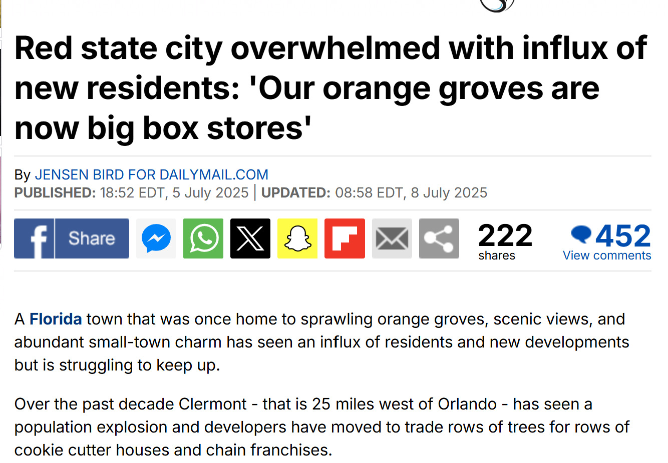 Bent Danholm Featured in the Daily Mail