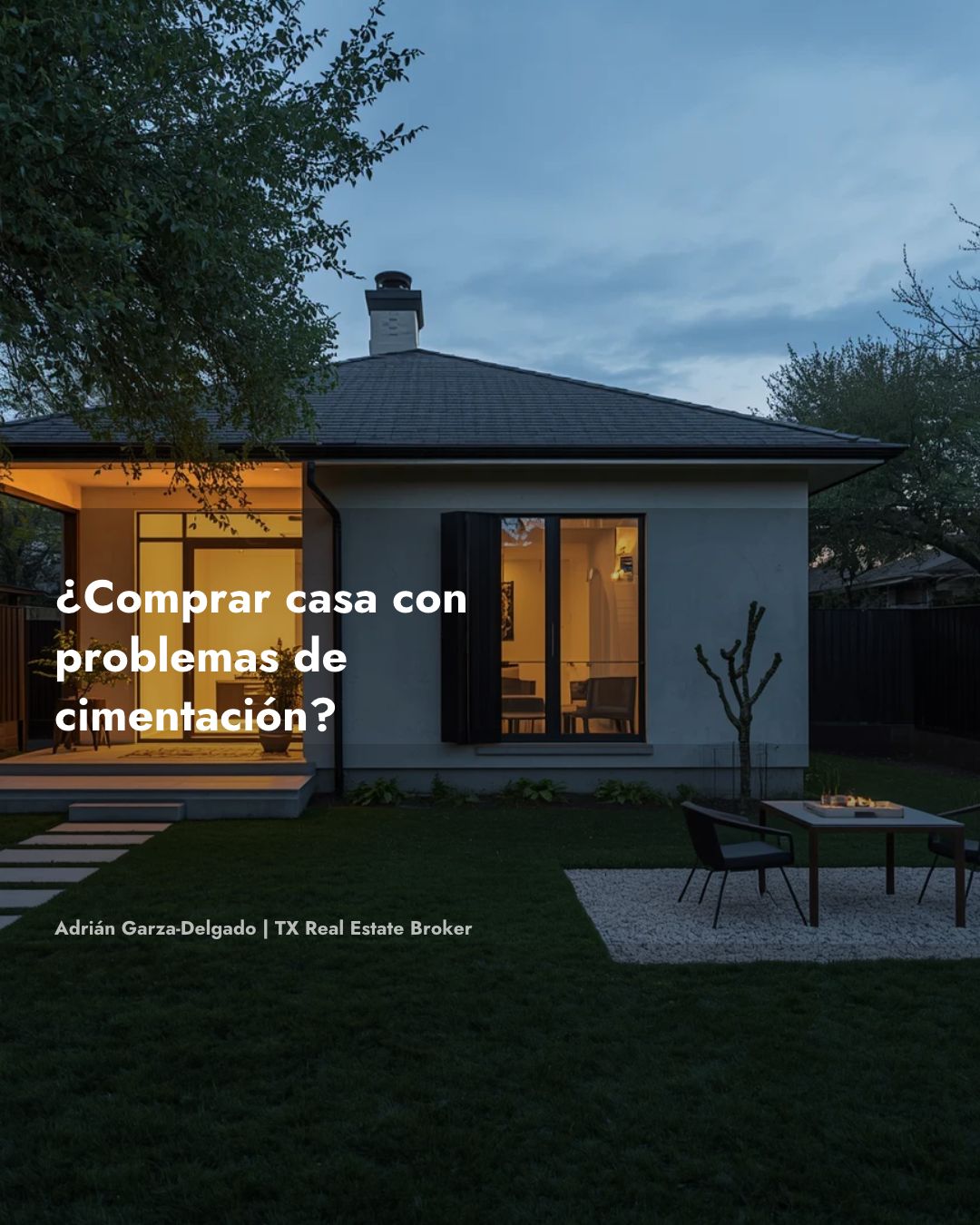 Comprar casa con problemas de cimentación en San Antonio Texas 2026