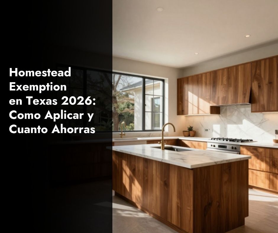Homestead exemption Texas formulario aplicar San Antonio Bexar County 2026