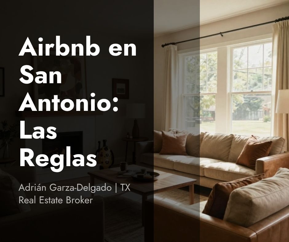 Renta de corto plazo Airbnb permiso Type 1 Type 2 inversion San Antonio Texas 2026