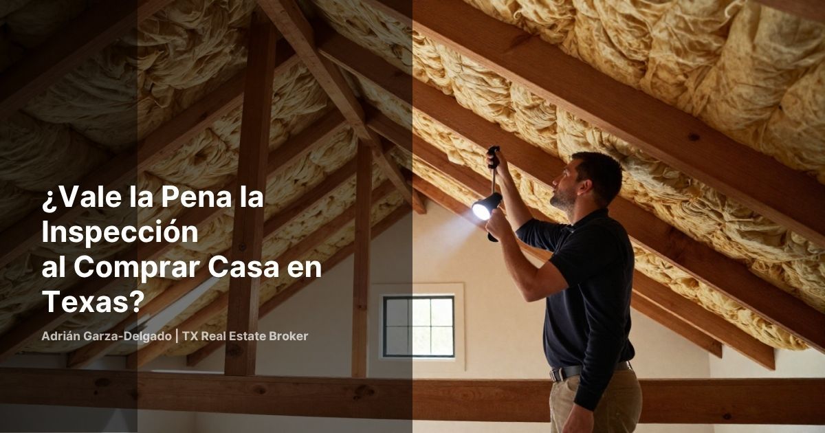 Inspección de casa al comprar en San Antonio Texas qué revisan vale la pena 2026