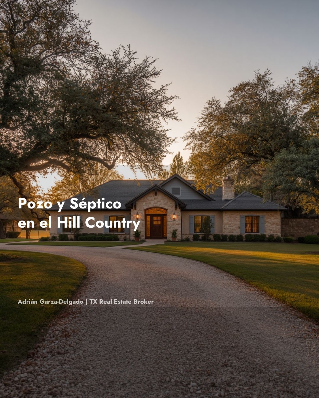 Comprar casa con pozo y septico en Boerne Hill Country San Antonio 2026