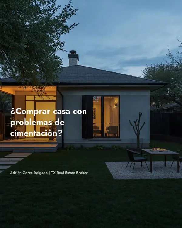 ¿Comprar Casa con Problemas de Cimentación en San Antonio? (2026)