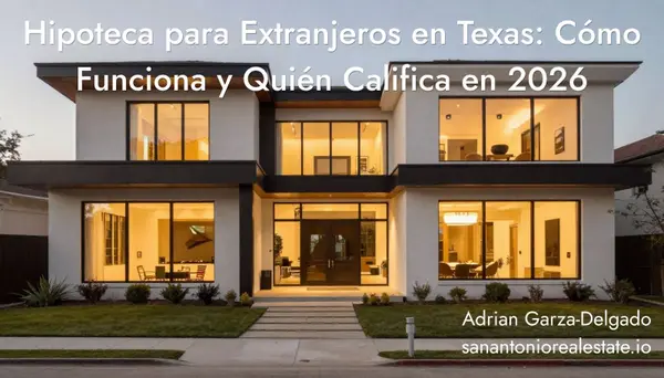 Hipoteca para Extranjeros en Texas: Cómo Funciona y Quién Califica en 2026