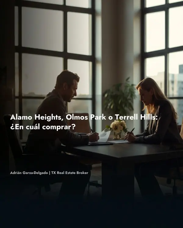 Alamo Heights, Olmos Park o Terrell Hills: ¿En Cuál Comprar? (78209)