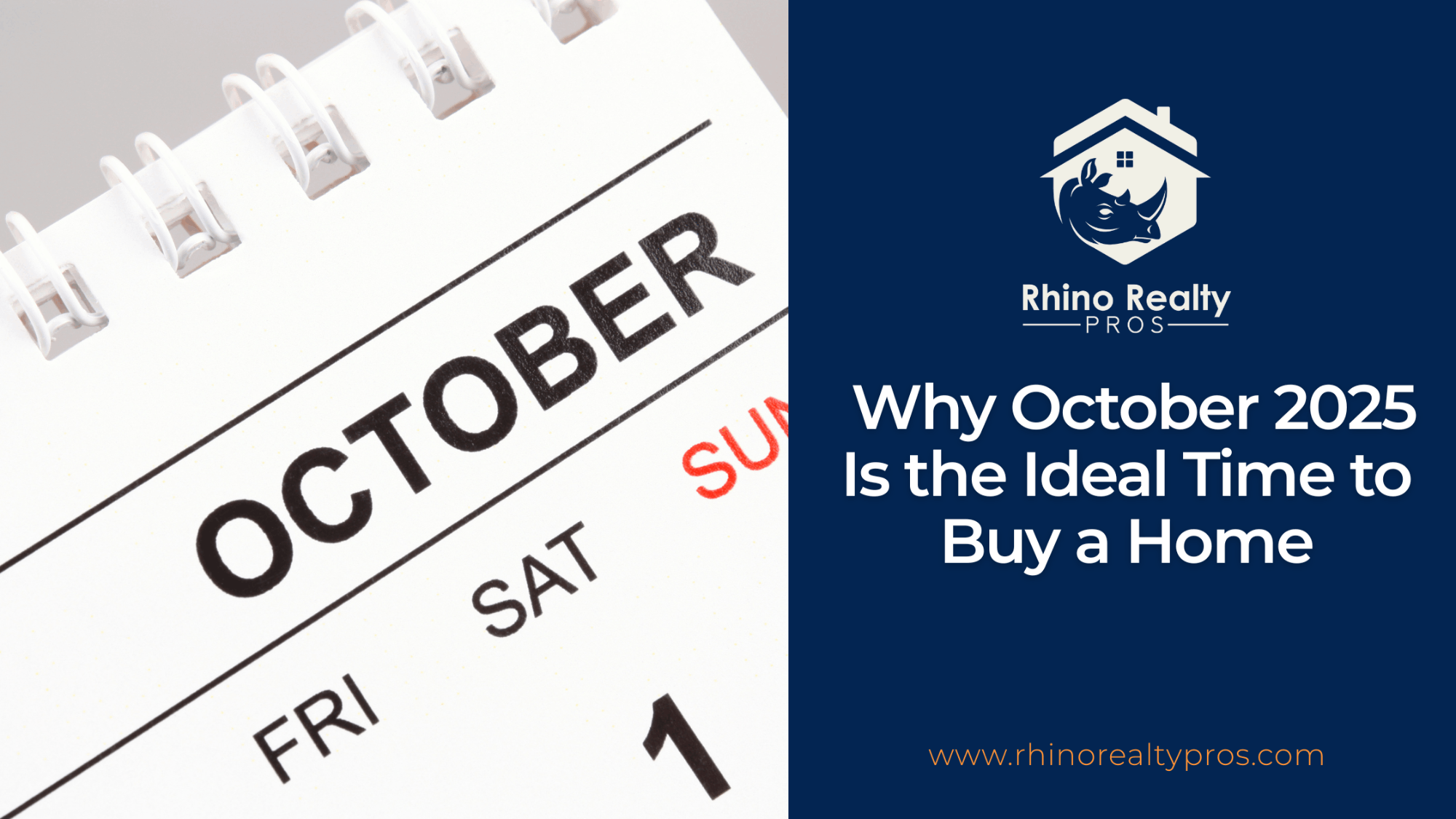 Why October 2025 Is the Best Time to Buy a Home - Rick Cavallaro