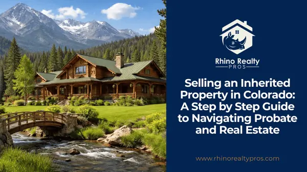 Selling an Inherited Property in Colorado: A Step by Step Guide to Navigating Probate and Real Estate,Rick Cavallaro