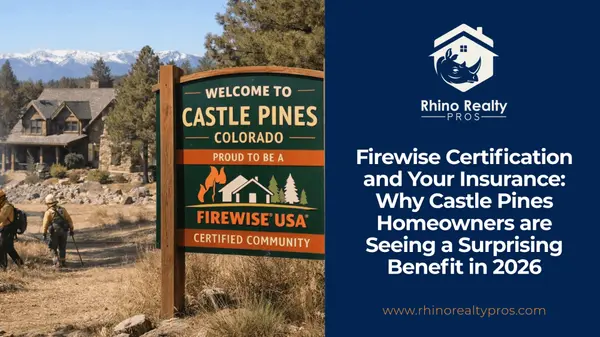 Firewise Certification and Your Insurance: Why Castle Pines Homeowners are Seeing a Surprising Benefit in 2026,Rick Cavallaro
