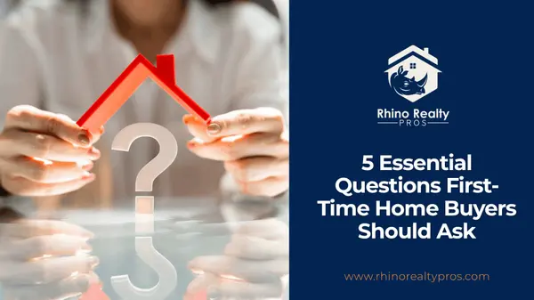 feature image of 5 Essential Questions First-Time Home Buyers Should Ask
