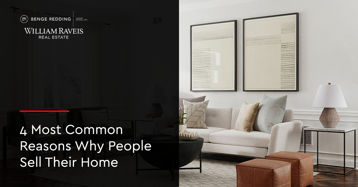 4 Most Common Reasons Why People Sell Their Home