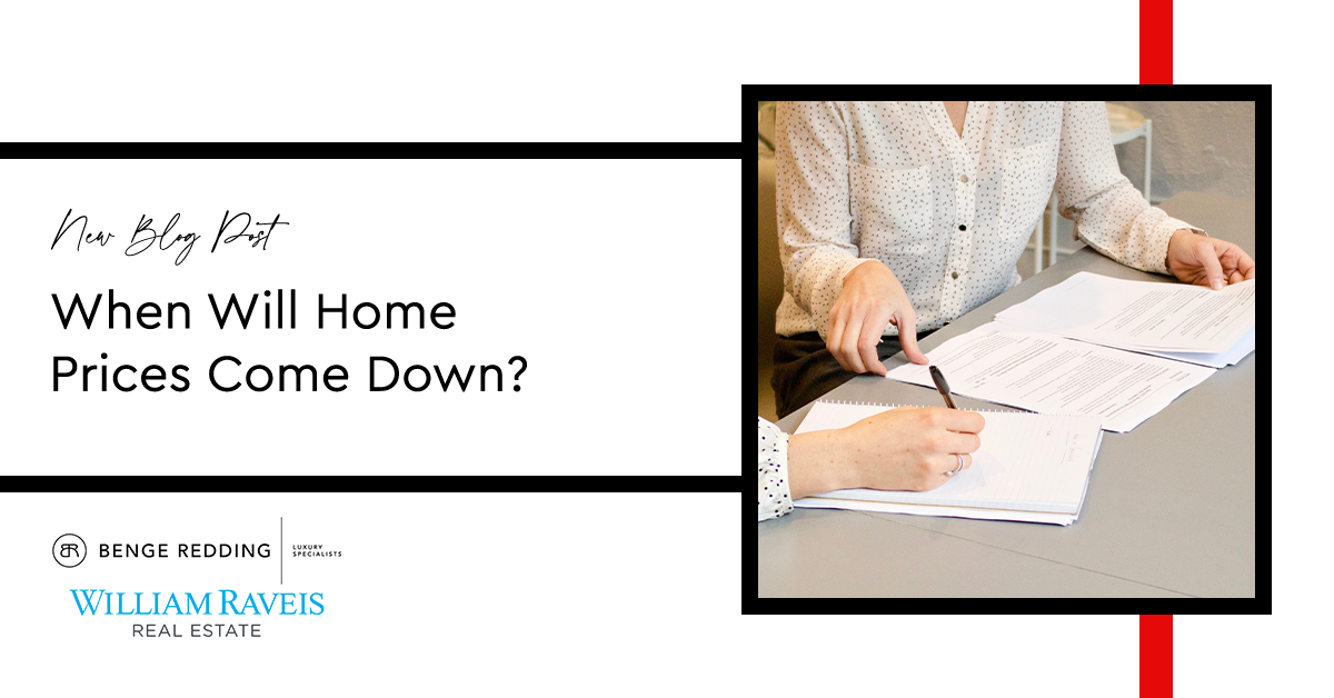 When Will Home Prices Come Down?