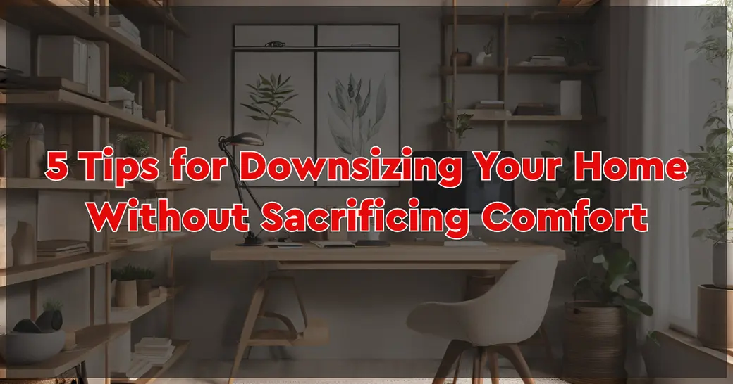 5 Tips for Downsizing Your Home Without Sacrificing Comfort