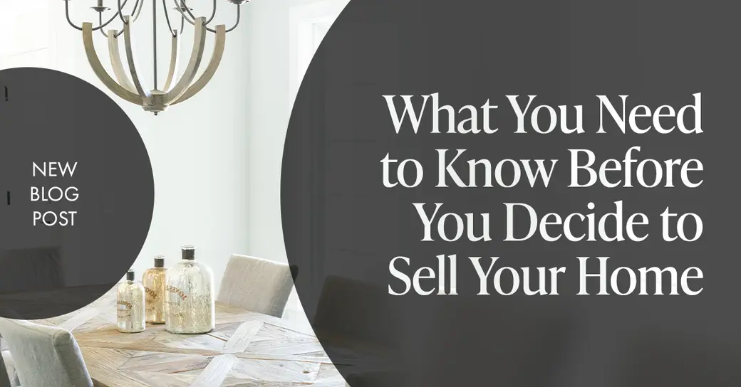 5 Things To Know Before Selling Your Home