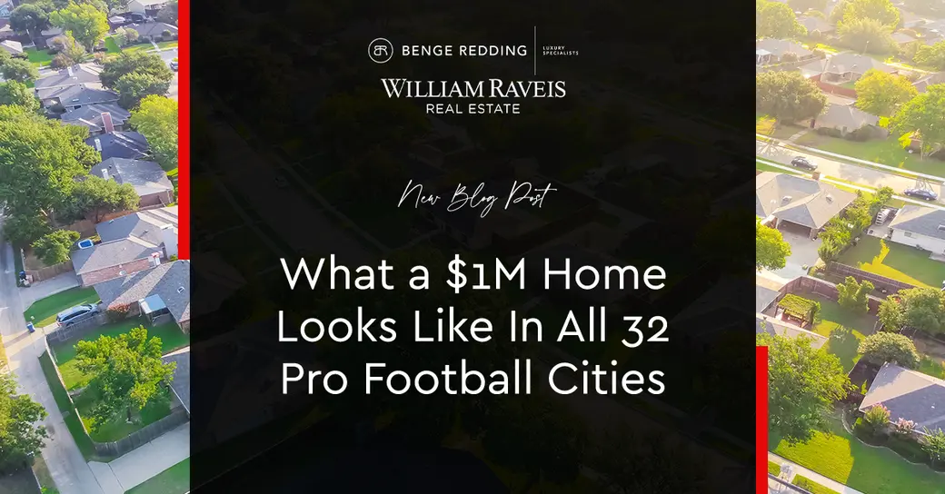 What a $1M Home Looks Like In All 32 Pro Football Cities