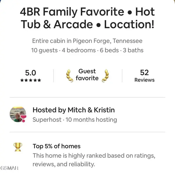 844 Osprey WAY, Pigeon Forge, TN 37863