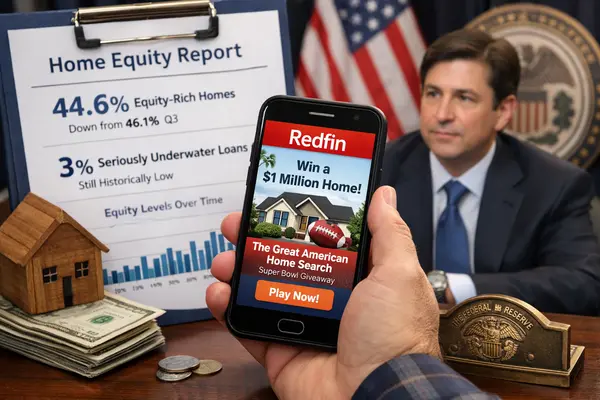 Home Equity Is Shifting, Redfin’s Giving Away a House, and the Fed Conversation