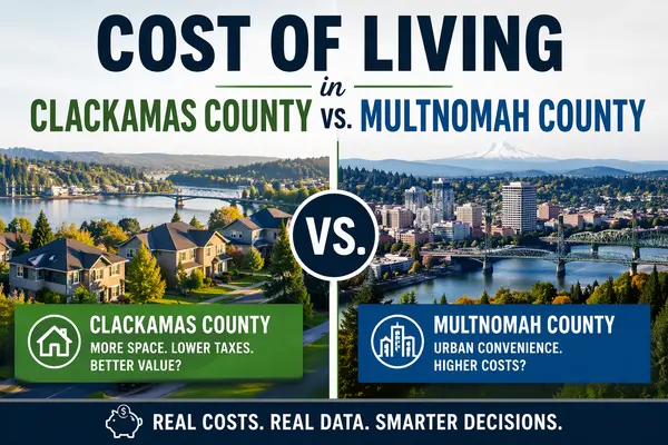 Cost of Living in Clackamas County vs. Multnomah County (2026 Guide for Buyers & Sellers),Michael Bouldin