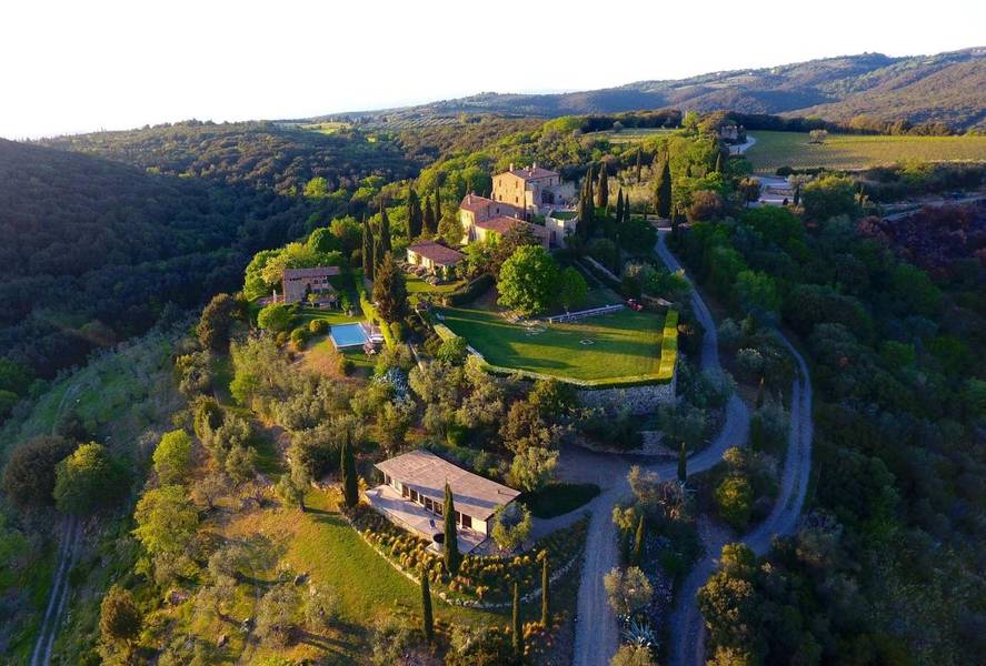 Spectacular Tuscan Castle from XI Century #LE, Tuscany Italy, 