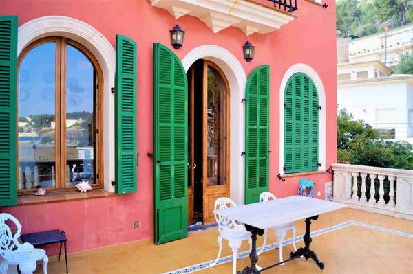 Balearic Islands,,Sea Front Villa in Puerto de Soller #BWP