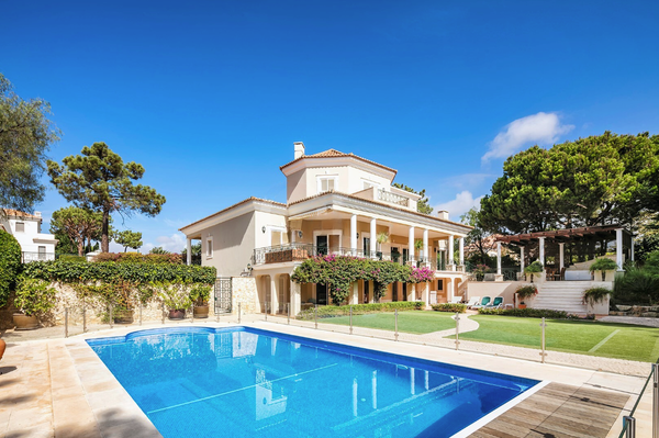 Portugal,,Elegant Family Villa with Stunning Golf Views in Quinta do Lago #QPSAV/Portugal