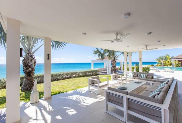 Caribbean,,Modern Beachfront Villa on Baie Longue Beach #LE
