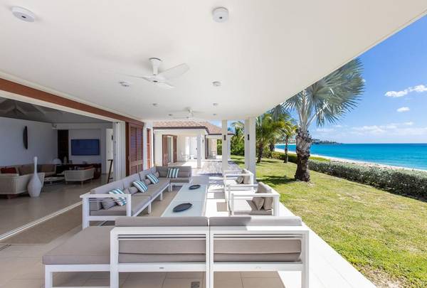 Caribbean,,Modern Beachfront Villa on Baie Longue Beach #LE