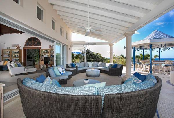 Cliffside Oceanview Villa in Terres Basses #LE, Saint Martin,
