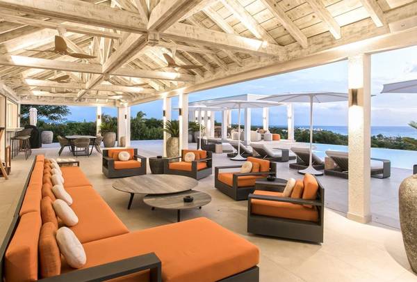 Stylish sea-view villa with pool in Terres Basses #LE, Saint Martin,