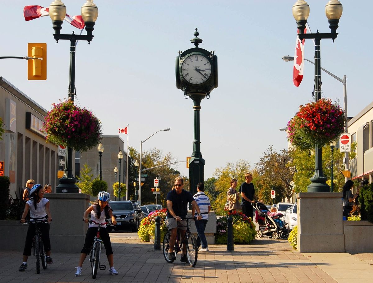 Oakville, Ontario, water front near harbour