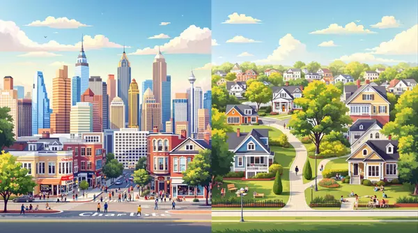 Urban vs. Suburban Showdown: Is Charlotte's Future in the City or the 'Burbs?