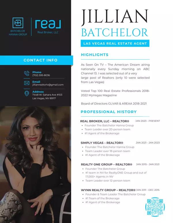 Copy of Jillian Batchelor 2023 Resume - Seller
