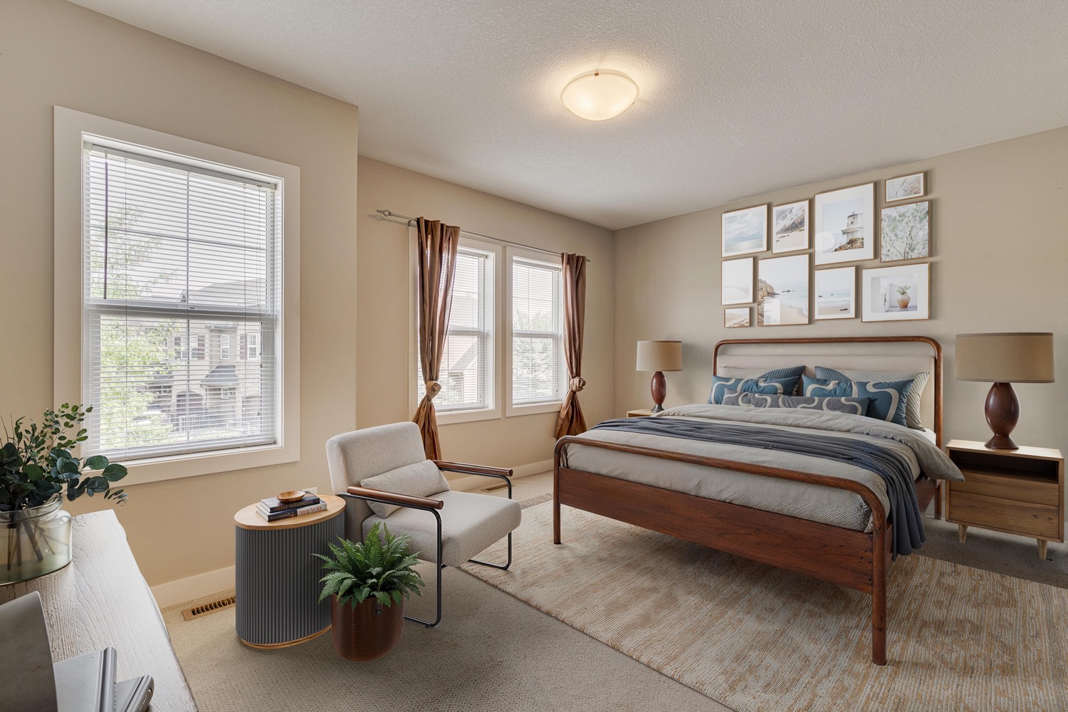 Staged Bedroom