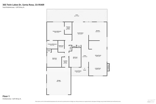 365 Twin Lakes DR, Santa Rosa, CA 95409