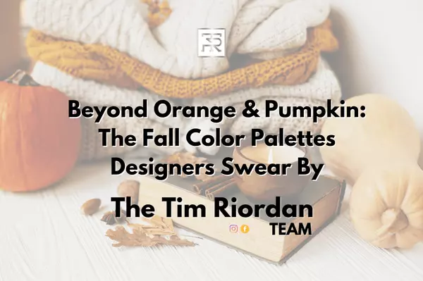 Beyond Orange & Pumpkin: The Fall Color Palettes Designers Swear By