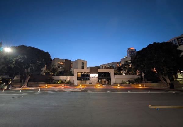 Marina Park Condos at Night in Downtown San Diego
