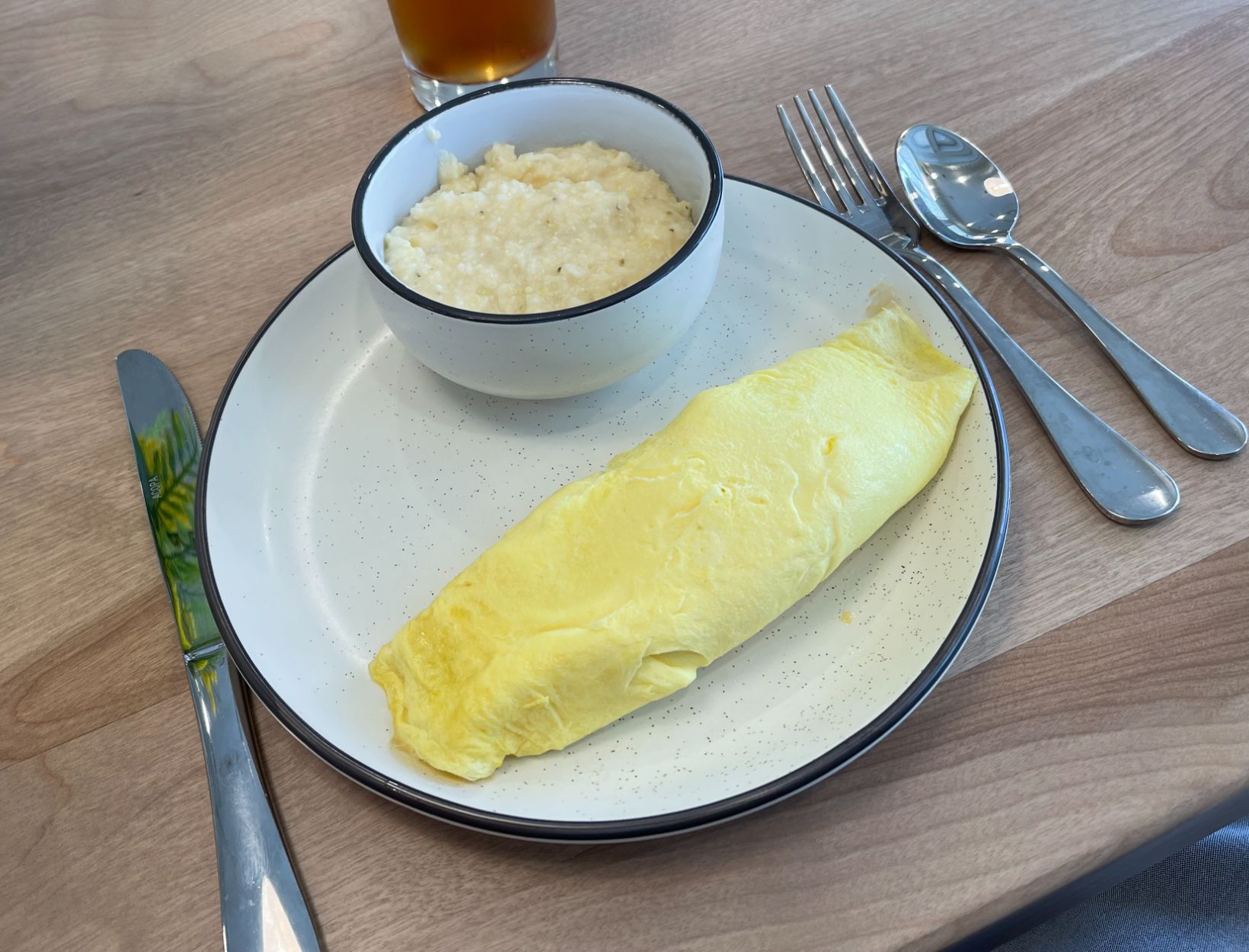 Three-cheese omelet at The Cottage Pigeon Forge