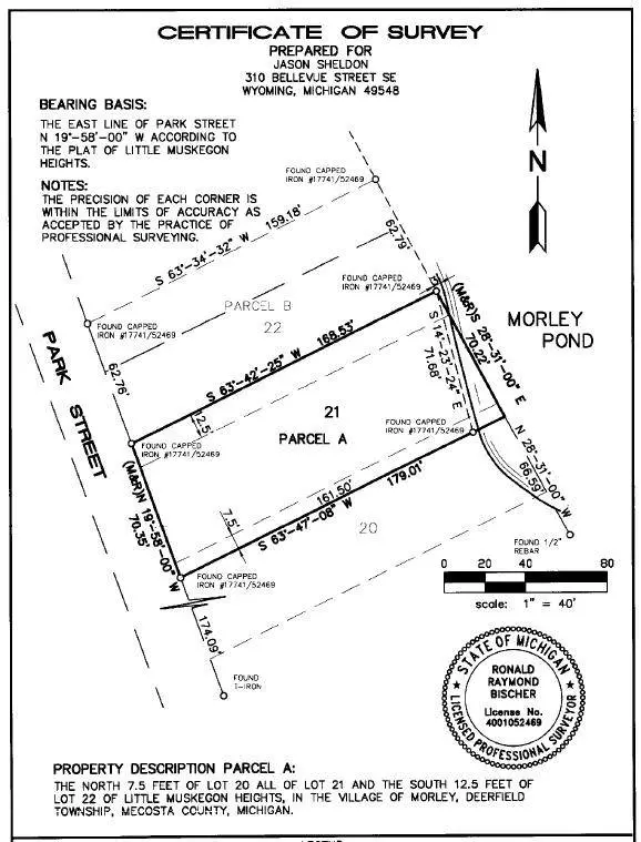 1410 N Park Street, Morley, MI 49336