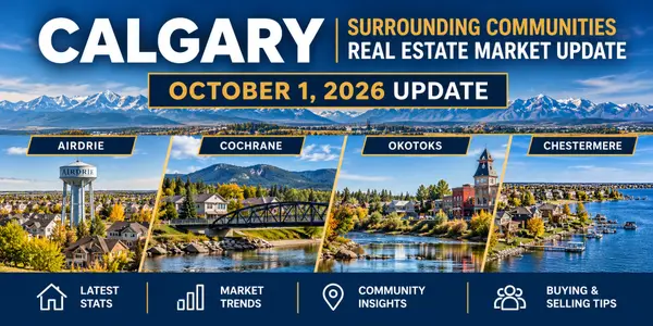 feature image of Calgary Surrounding Communities Home Prices & Market Update