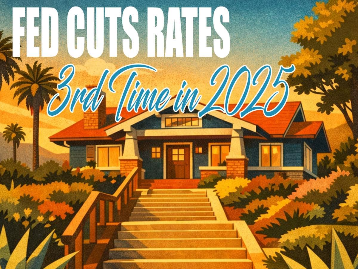 Fed Cuts Rates, 3rd Cut This Year.