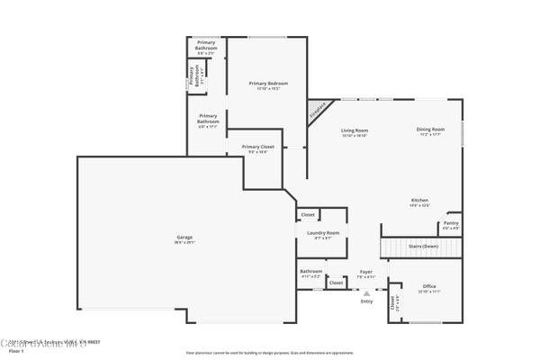 1611 S STEEN LN, Spokane Valley, WA 99037