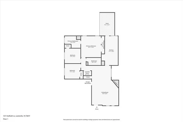 1411 Daffodil Lane, Lewisville, TX 75077