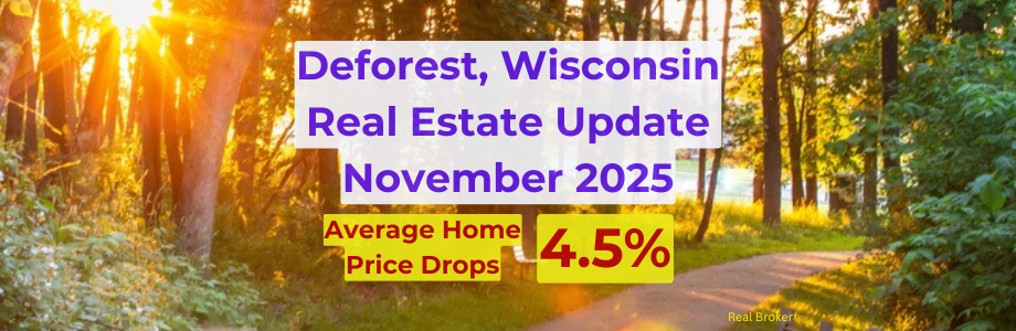 DeForest, Wisconsin real estate update November 2025 with key market highlights