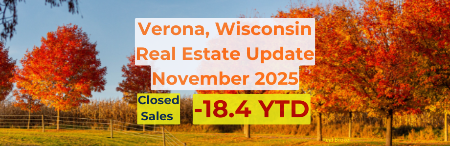 Verona, Wisconsin real estate update November 2025 with key market highlights